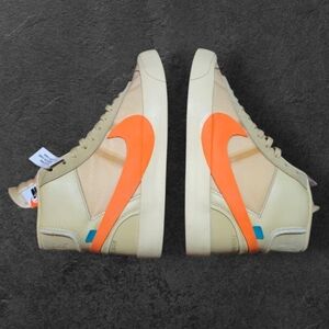 DS Nike x Off-White Blazer Mid 'All Hallow's Eve' - Size 12 - AA3832-700